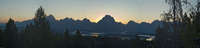Sunset, Grand Teton National Park, Wyoming